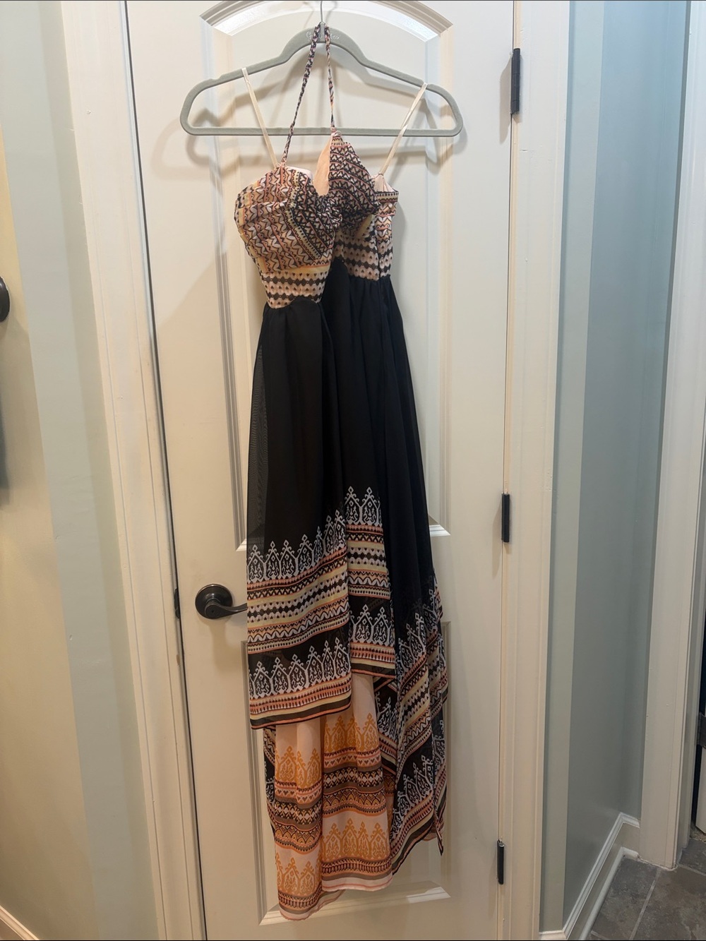 Free People flowing layered Maxi